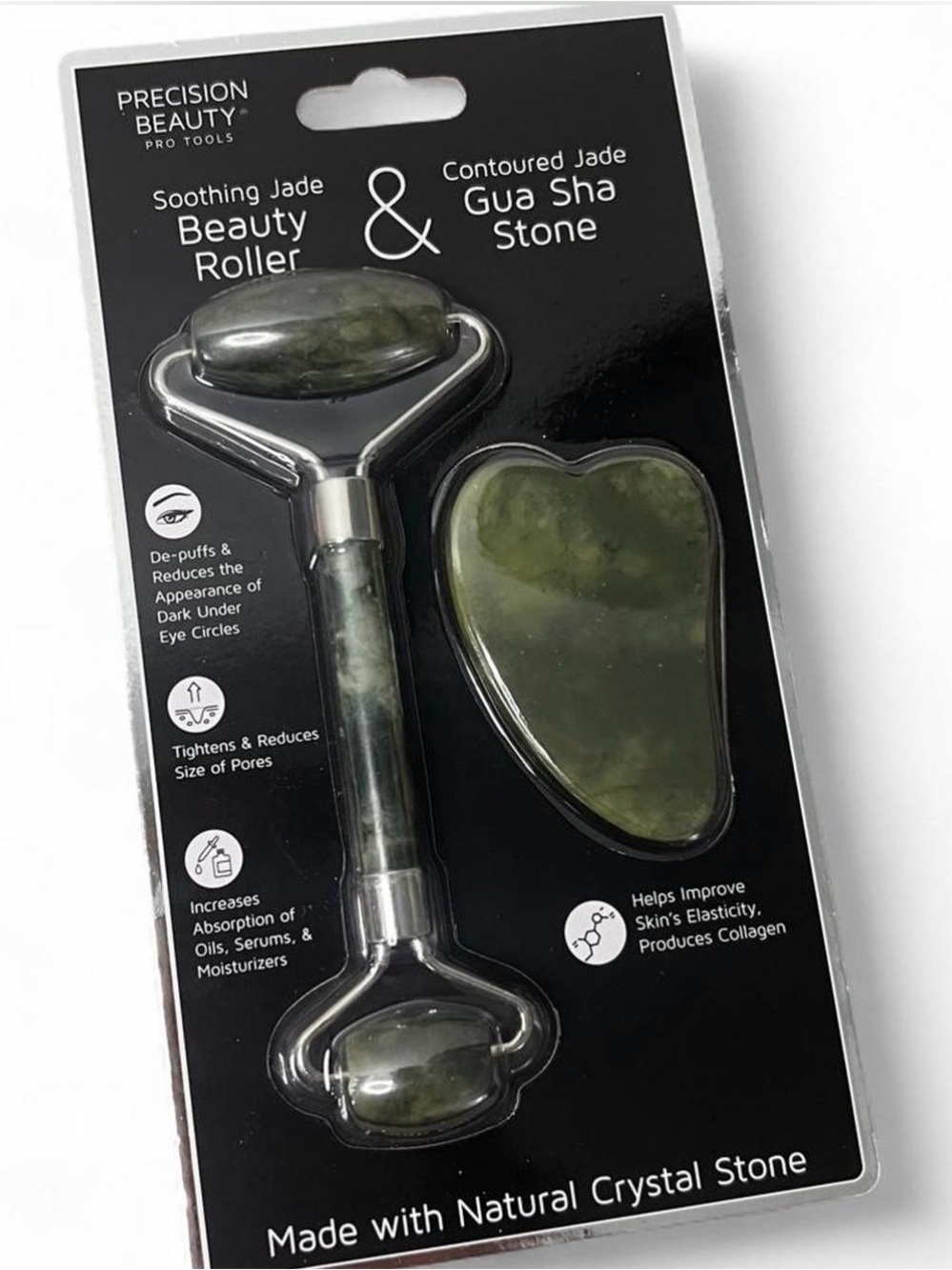NEW Jade Roller & Gua Sha 2 Piece Set,Beauty Roller For Face Tools For Skin Care